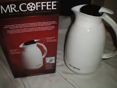 Never Used 32 Oz Mr.coffee Thermal Carafe With Box • $23.99