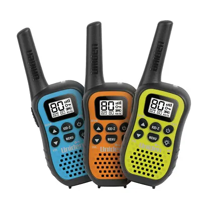 Uniden 80 Channel UHF CB Handheld RadioTriple Colour Pack UH45-3 • $63