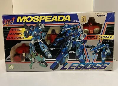 GAKKEN MOSPEADA Cyclone Legioss Triple Change Robotech RED • $295