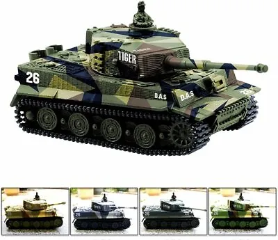 RC Tank Remote Control Tank Toy Kids Army Toy RC Tiger Tank Military Toy Model • $19.98