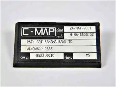 C-Map NT C-Card Format -*GREAT BAHAMA BANK TO WINDWARD PASS* M-NA-C605.02-Tested • $68.99