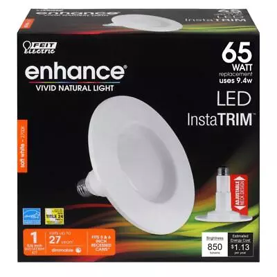 Feit Electric LEDR56/927CAMED 11.3W 2700K 850 Lumens PAR30 Soft White LED Bulb • $16.57