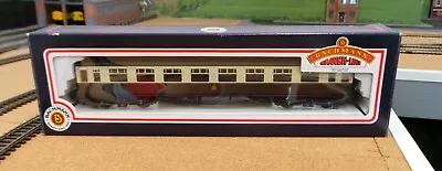 Bachmann 34-051 GWR Collett 60' 3rd Coach Chocolate /Cream No 1145 Shirt Button • £29.99