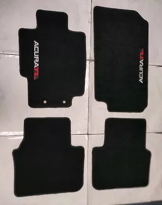 FITS FOR 2004-2008 ACURA TL CARPET FLOOR MATS BLACK W/Emblem 3 • $57.98