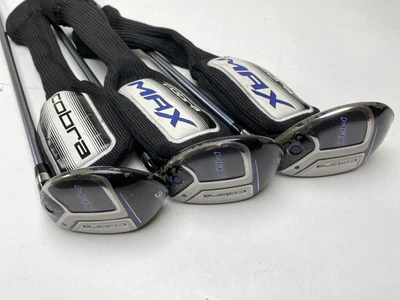$93.19 • Buy Cobra MAX Hybrid Set 3 4 5 19* 22* 25* Matrix White Tie X4 58g Regular RH HC