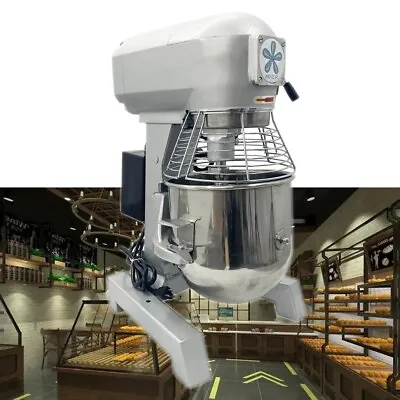 Commercial Food Mixer  Mixer 3 Speed Spiral Mixer For Bakery Shop 110V 10L • $669.28