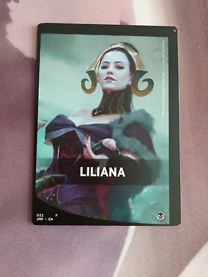 Liliana Deck Token MISPRINT Magic The Gathering MTG Card - Miscut - MP18 • $14.95