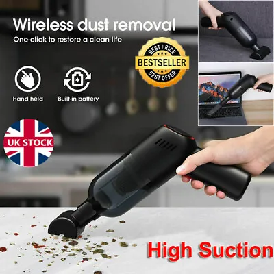 £19.99 • Buy Cordless Hand Held Vacuum Cleaner Small Portable Car Home Wireless Dust Buster