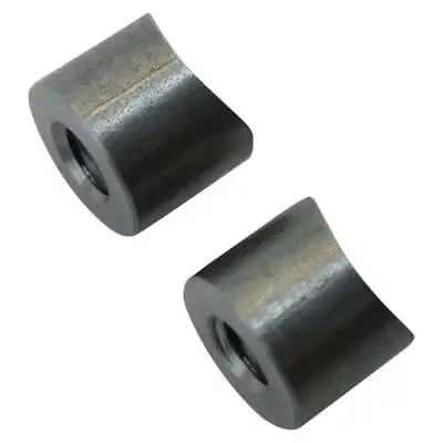 $14.95 • Buy Coped Steel Bungs 3/8-16 Threaded 1/2 Inch Long By TC Bros