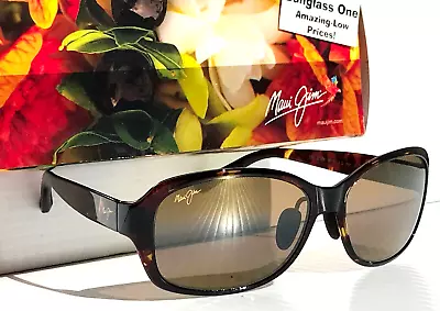 NEW Maui Jim KOKI BEACH Olive Tortoise POLARIZED Bronze Sunglass H433-15T • $228.88