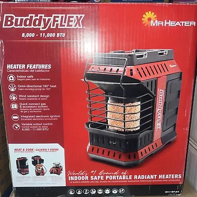 Mr. Heater Buddy Flex 8000- 11000 BTU Portable Heater - F600100. BRAND NEW • $104.99