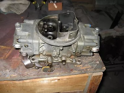 Holley 800 Double Pumper Mechanical Secondaries. Carburetor 4780-2 Used Complete • $225