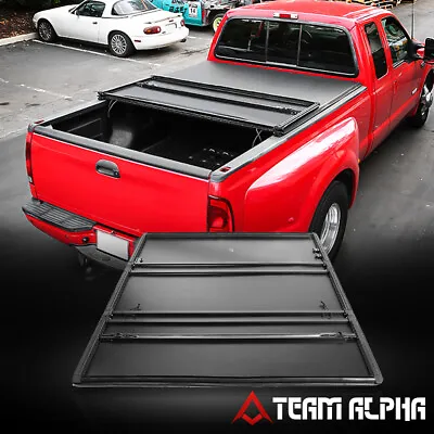 Fits 1999-2014 Ford F250/F350 8ft Long Bed Soft Tri-Fold Tonneau Cover Fleetside • $241.88