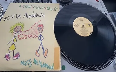 Tribe Called Quest –Bonita Applebum Original 1990 Press 12  In Picture Cover VG+ • $29.99