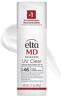 EltaMD UV Clear Facial Sunscreen SPF 46 1.7 Oz EXP 2026/06 • $29.99