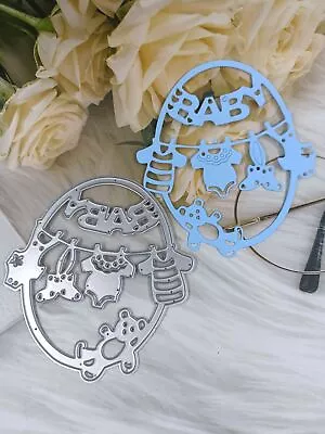 Metal Baby Clothes Cutting Dies Scrapbooking Embossing Stencil Album Mold DIY  • £4.32