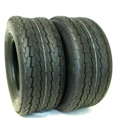 Two New 16.5x6.50-8 Heavy Duty 6 Ply Boat Camper Trailer Tires  • $99.95