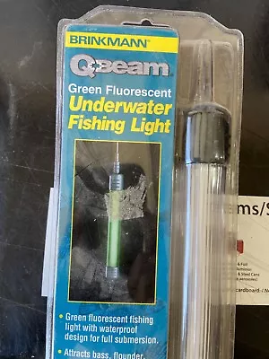 Brinkmann Q-Beam Underwater Fishing Green Fluorescent Light New & Sealed • $43