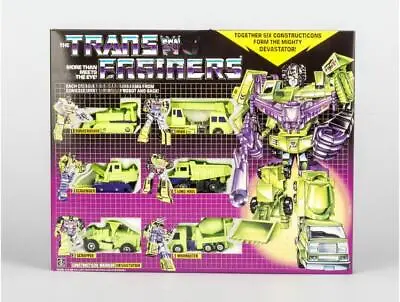 NEW Transformers G1 Devastator Complete Reissue Brand New WITH BOX Free Shipping • $69.99