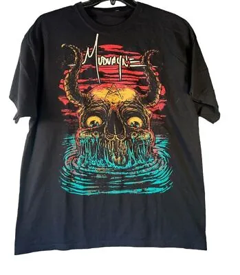 Vtg Mudvayne Band T-Shirt Cotton Black All Size Unisex J835 • $18.09