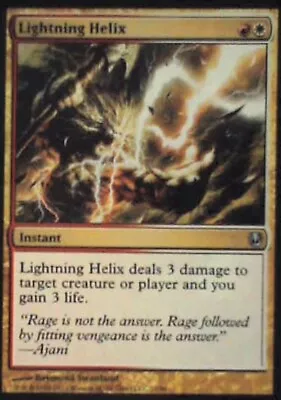 Lightning Helix Duel Decks Ajani Vs Nicol Bolas #23 Magic: The Gathering NM R5 • $1.39