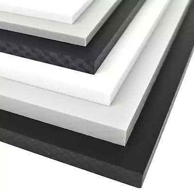 BuyPlastic Black HDPE Starboard Marine Grade Plastic Sheet  1.5  X 12  X 24  • $107.23