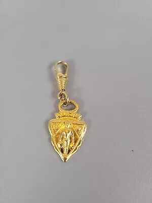 Gucci Gold Crest Handbag Vintage Zipper Pull / Charm / Fob • £45