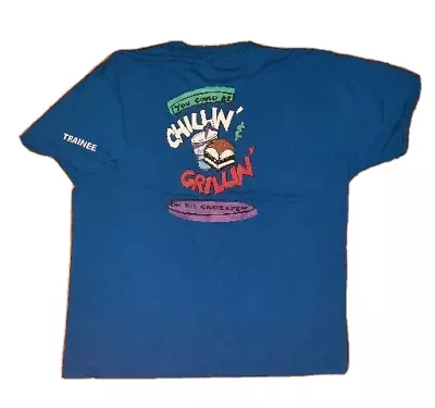 RARE Vintage Unreleased White Castle Crave Crew T-Shirt Size XL Employee Shirt • $75