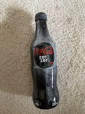 Coca Cola Quantum Of Solace James Bond 330ml Screw Cap Coke Zero Bottle 2009 • $45