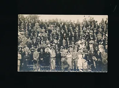 May 17 1913 RPPC Post Card Baseball Game Univ Illinois Vs Chicago Beautiful Imag • $45