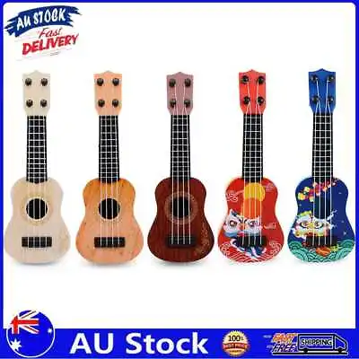 AU Soprano Ukulele 4 Strings Beginners Children Learning Guitar Musical Instrume • $8.79