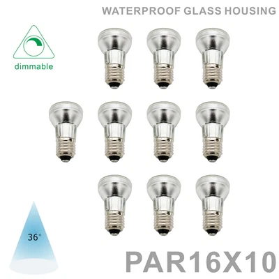$67.50 • Buy 10 Pcs PAR16 Led Spot Light Bulbs 7W AC/DC110V 230V E26 E27 Dimmable Waterproof 