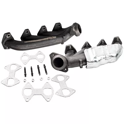 Exhaust Manifold Headers & Gasket Kit For 05-10 Ford F150 5.4L Truck Left&Right • $108