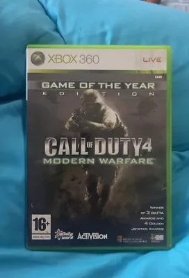 Call Of Duty 4 Modern Warfare Game Of The Year Edition Xbox 360 Complete • $9.90