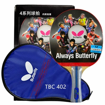 $39.75 • Buy Butterfly TBC 402 Table Tennis Ping Pong Bat Paddle  Long Handle / Shakehand FL