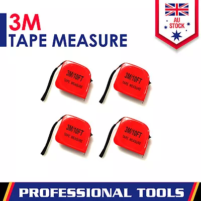 4X3M Measuring Tape Measure Metric + Imperial Ruler Retractable Roller NEW • $14.90