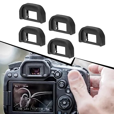 5pcs EF Eyecups Rubber For Canon EOS 600D 550D 700D 500D 1000D Kit High Quality • £9.77