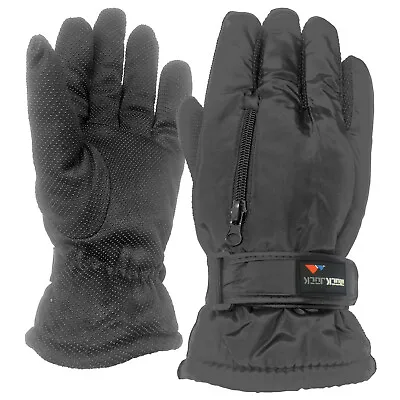 Mens Gloves Winter Warm Outdoor Padded Fleece Lined Ski Work Action  • £5.49