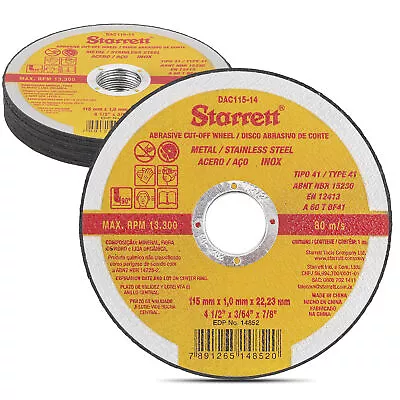 12x 4.5inch 115mm Angle Grinder Cutting Discs Thin Cut Off Wheel Steel Stainless • $15.39