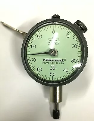 Mahr Federal B8I Dial Indicator 0-.250  Range .001  Thumb Lever  • $64.50