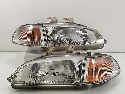 JDM STANLEY Honda Civic EG9 SR4 EH 4Door OEM Head Lamp Corner Angle Light SEDAN  • $349.99