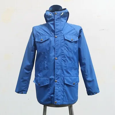 Vintage Class-5 Goretex Mountain Parka Jacket Size S Made In USA Blue • $119.99