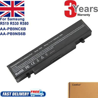 £15.99 • Buy AA-PB9NC6B AA-PB9NS6B Battery Samsung R519 R522 R525 R530 R540 R580 R620 R719 CL