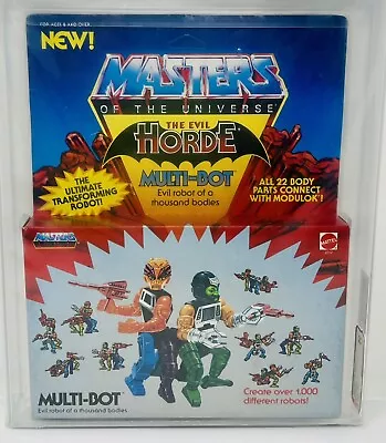 1986 Multi-bot Afa 80nm Vintage Motu Masters Universe Horde He-man Mib Unpunched • $950