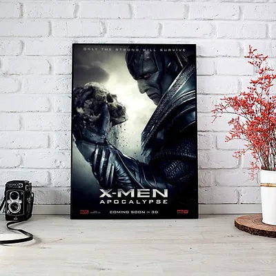 X-Men Apocalypse American Superhero Film Print Poster Wall Art Picture A4 + A4  • £3.99