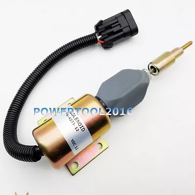 Fuel Shutoff Solenoid 12V For Ford 7.8 Diesel Engine SA-4273-12 F3HZ-9A594-A • $69