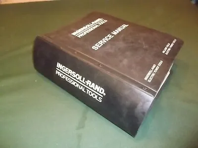 Ingersoll Rand Miller Falls Electric Tools Service Shop Repair Manual Book • $89.99