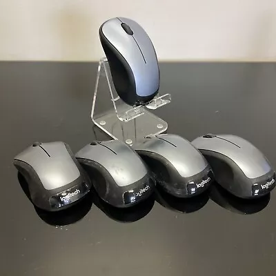 Lot Of 5 - Logitech M310 - Wireless Optical Mice - Silver - No USB Receivers • $12.39