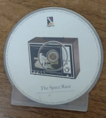 SPACE RACE BY FLAGTOWER CD ROM - 1995 Interactive Documentary For Windows • £4.50