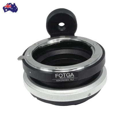 $33.99 • Buy AU FOTGA Tilt Adapter F Nikon Lens To Sony E-mount A7 A7R II A6500 A6300 NEX 7